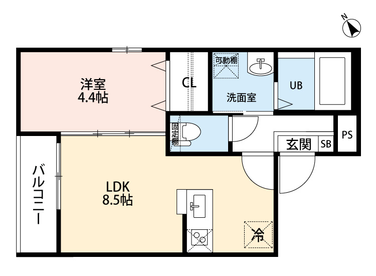 Ｌａｐｉｓの間取り
