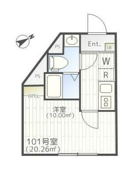 THE PARK EXIA 大崎の間取り