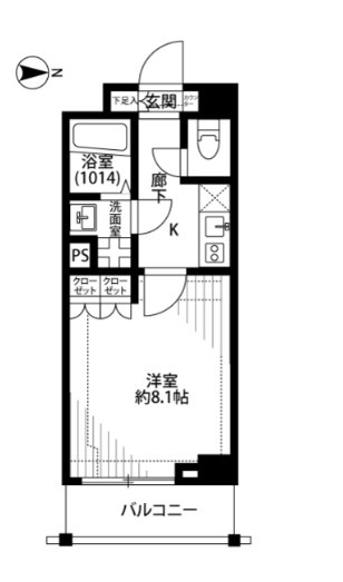 プレール・ドゥーク東陽町の間取り