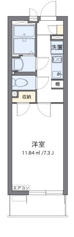 クレイノベルウッドⅡ　広川の間取り|代表的な間取のため実際の間取とは異なる場合があります