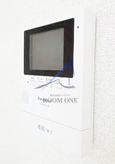 クアドリフォリオのセキュリティ|モニター付きインターホンです。