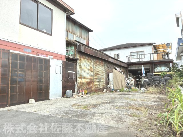 『鴻巣駅』東口15分・約117坪の国道17号線沿いの売地の外観|2026年9月19日11:00頃に国道17号線との出入口付近から撮影した外観写真です。