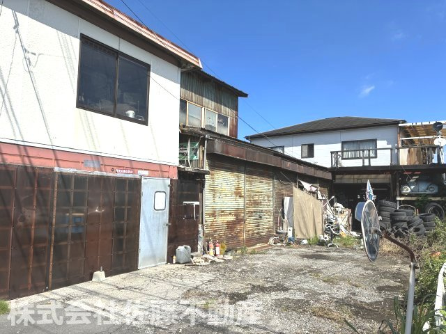 『鴻巣駅』東口15分・約117坪の国道17号線沿いの売地の外観|2026年9月19日11:00頃に国道17号線との出入口付近から撮影した外観写真です。