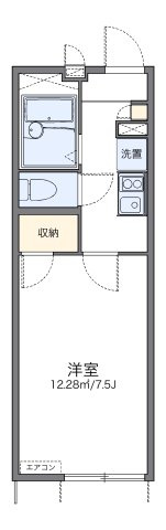 レオパレス桜Ⅱの間取り