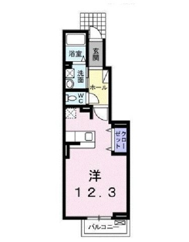 ストリーム　パルの間取り