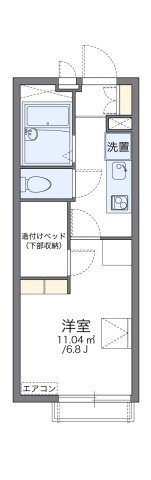 レオパレスＨＡＭＡＤＡ今池Ⅰの間取り