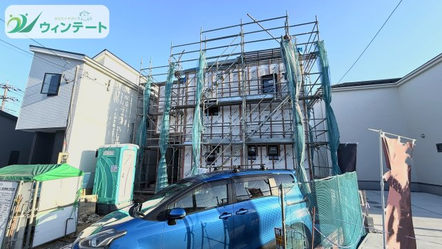 取手市野々井第1期　新築戸建の外観|現在建築中です！お近くの同仕様内観の物件も見れますのでお気軽にお問い合わせください！