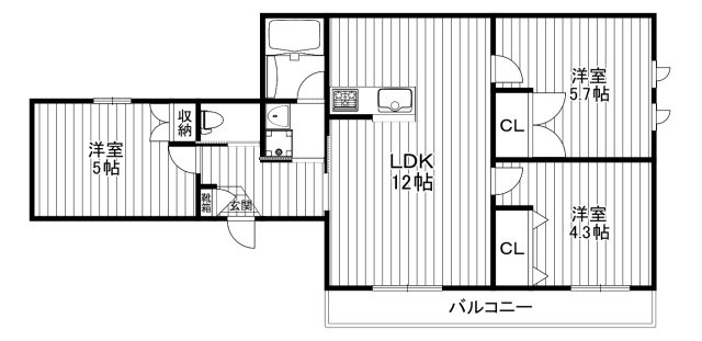 【間取り】 | グレイスメゾン久我山