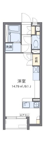 レオネクストＮＡＮＴＳＵＫＡⅡの間取り|代表的な間取のため実際の間取とは異なる場合があります
