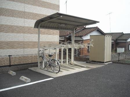 レオパレスプランドールのその他|駐輪場です。