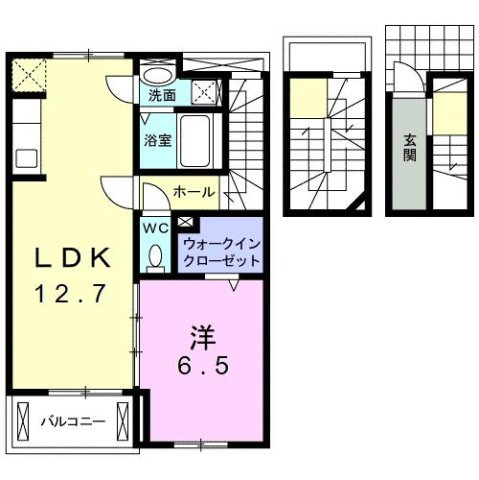 リーリエ・ブルーメの間取り