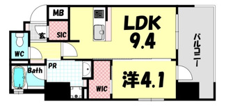 【間取り】 | エステムコート新神戸２駅前山手
