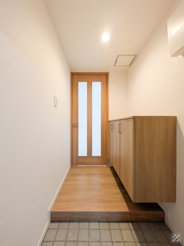 マンションアベニューの玄関