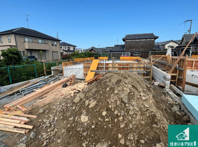 ◆阪南市自然田　第6期　新築一戸建ての外観|現在建築中！落ち着いた街並みで新生活を始めることが出来そう！周辺の物件も併せてご紹介させて頂きます！