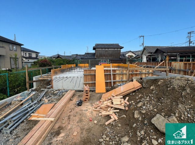 ◆阪南市自然田　第6期　新築一戸建ての外観|現在の進捗状況です！順調に作業進行中、完成が待ち遠しいです！詳細の間取り等、お気軽にお問い合わせください！