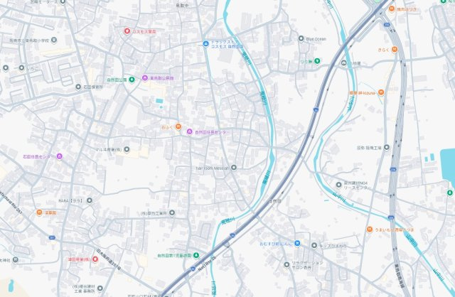 阪南市自然田　第6期　新築一戸建ての地図