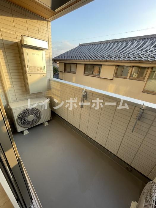 グリーンサイド西高のバルコニー