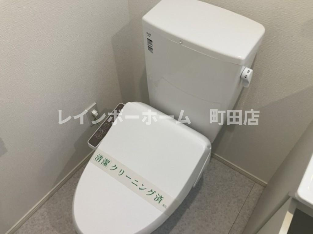 カインドネス小田急相模原南※初期費用分割あと払いサービス利用可能物件のトイレ