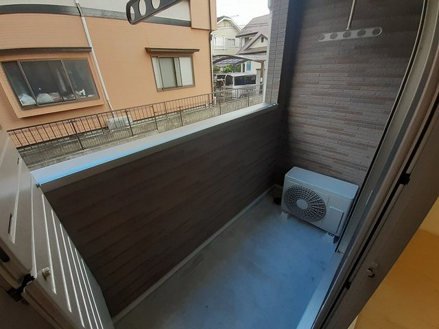 クローバーのバルコニー
