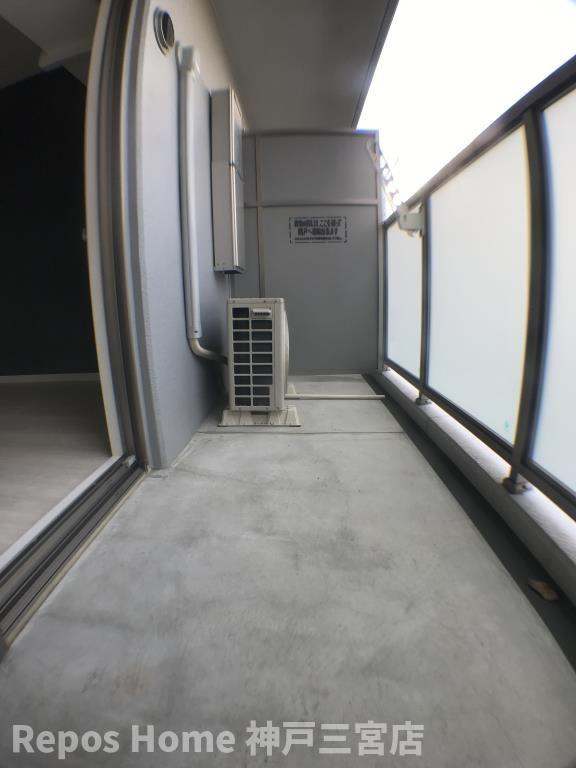 ボンニー元町のバルコニー