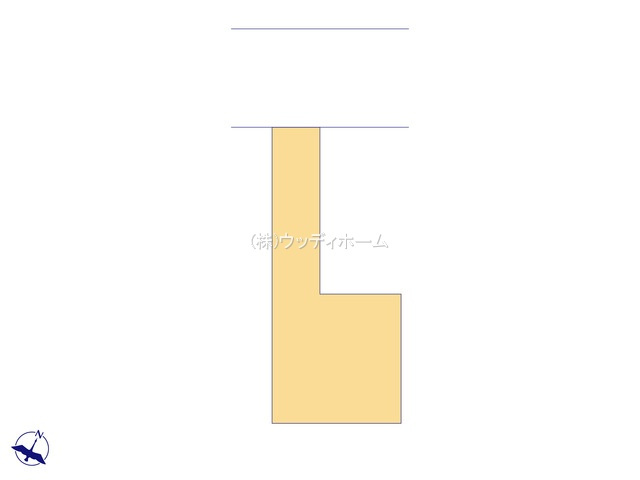 春日部市栄町2丁目　中古一戸建ての区画図