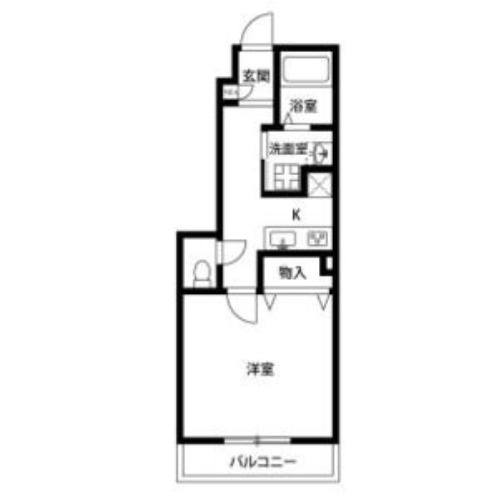 アンプルール リーブル 彩美の間取り