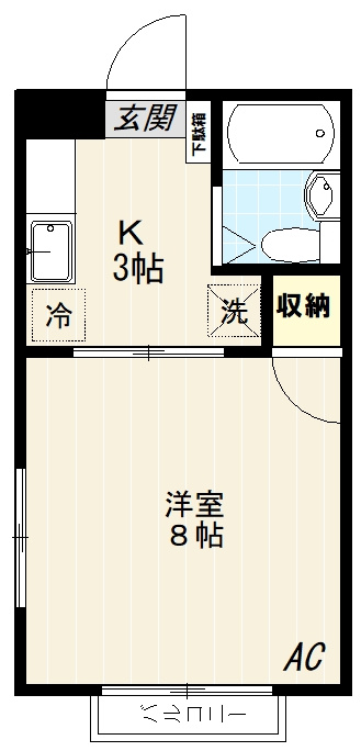 パークヒルズ・Ｋの間取り