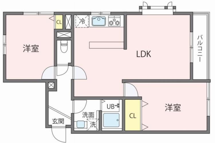 サンテラス下連雀の間取り|間取り図