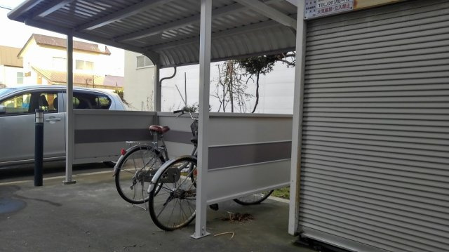 レオパレスグレイスのその他|駐輪場