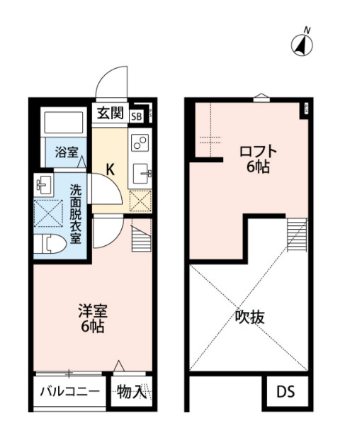 CLOVERの間取り