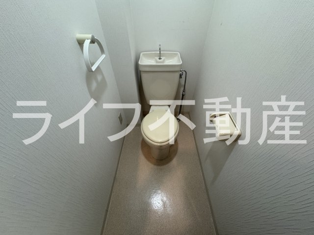 クレージュ（長田賃貸）のトイレ|トイレもきれいです