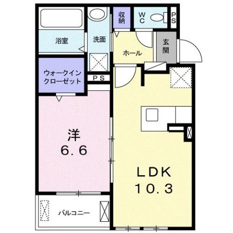 シエロビスタ常盤平Ⅲの間取り