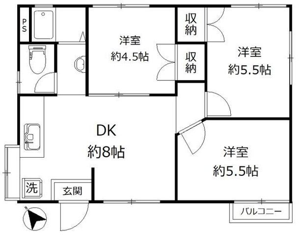 パークテラスの間取り