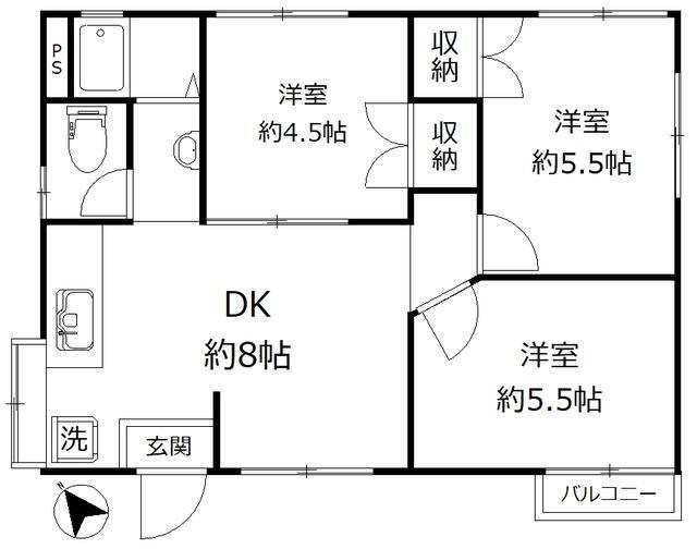 パークテラスの間取り