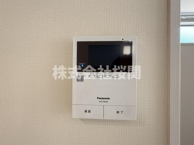 マ・ピエス五番館のセキュリティ|来訪者を確認できるTVモニター…