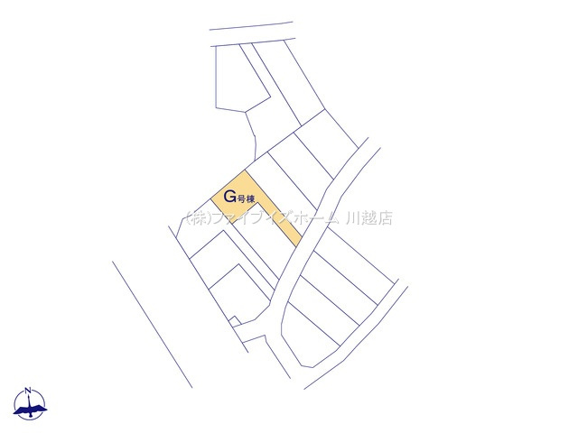 【G号棟　区画図】