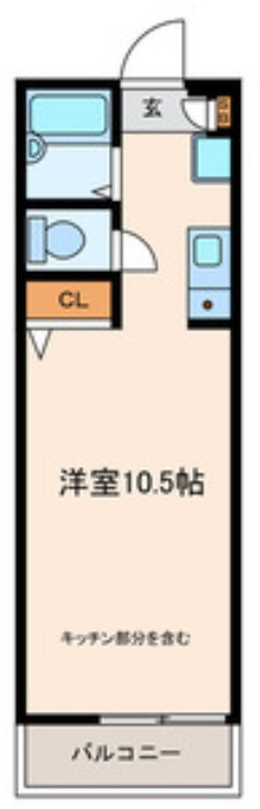 リファイン桜の間取り|間取りです。