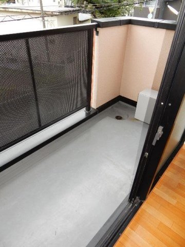 サンレミお花茶屋のバルコニー
