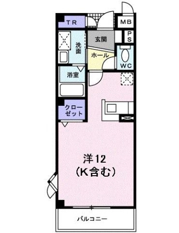 サンレミお花茶屋の間取り