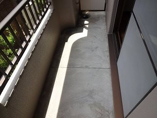 メルベーユⅠ のバルコニー