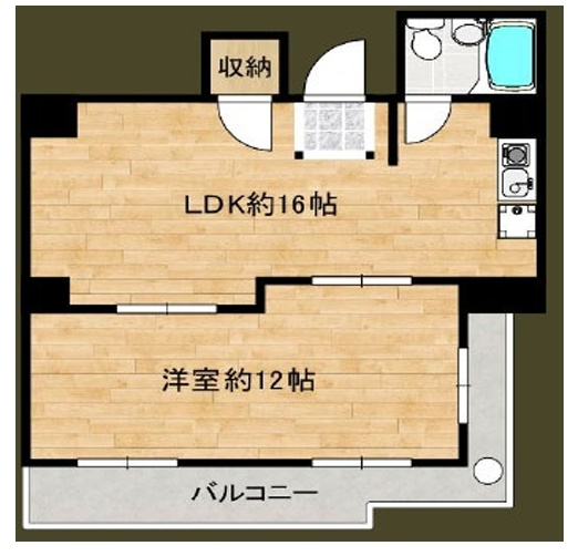 グロース西心斎橋ビルの間取り