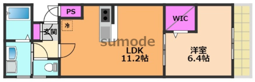 DS南芥川の間取り