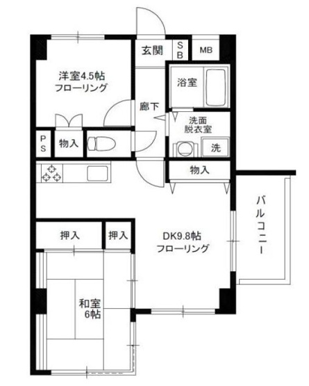 【間取り】 | ラ・フォレ根岸 | 間取り