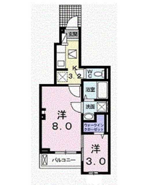 サウスエムⅢの間取り|間取図です！