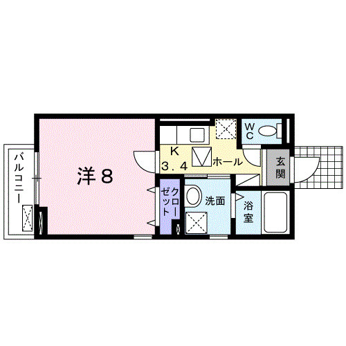 ミーテ・ソーレの間取り
