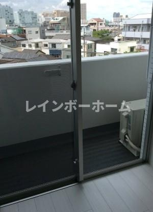 メインステージ北千住Ⅳのバルコニー