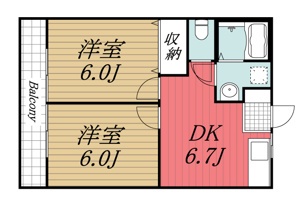 【間取り】 | ル・シャトー　Ⅰ