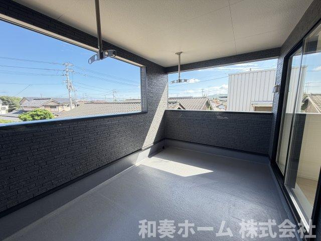 クレイドルガーデン小松島市神田瀬町第1のバルコニー
