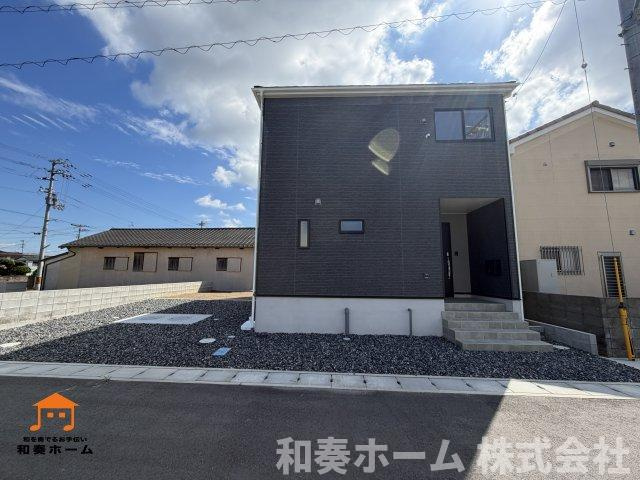 クレイドルガーデン小松島市神田瀬町第1の前面道路含む現地写真