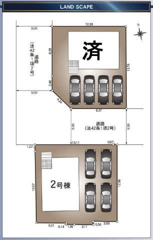 クレイドルガーデン小松島市神田瀬町第1の外観